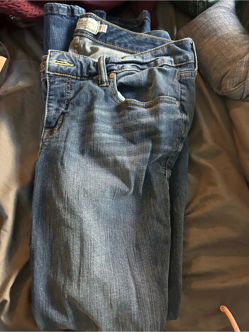 torrid Women's Straight Leg Jeans in Classic Blue
